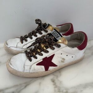 Golden goose superstar sneakers size 38